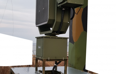 Remote controlled high powered acoustic device, PROPA-2700R